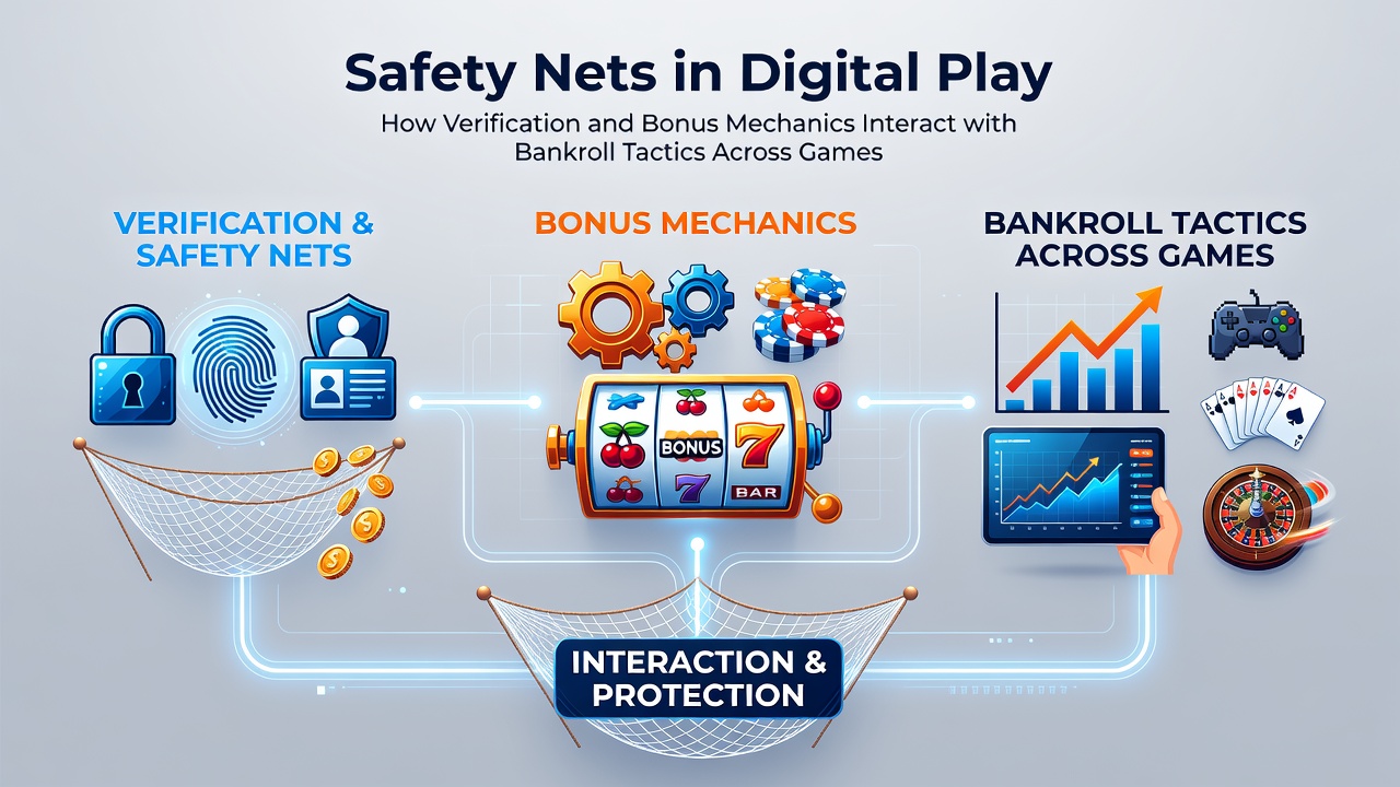 Digitale Plattformen zeigen Verifikationssysteme und Bankroll-Management in Aktion