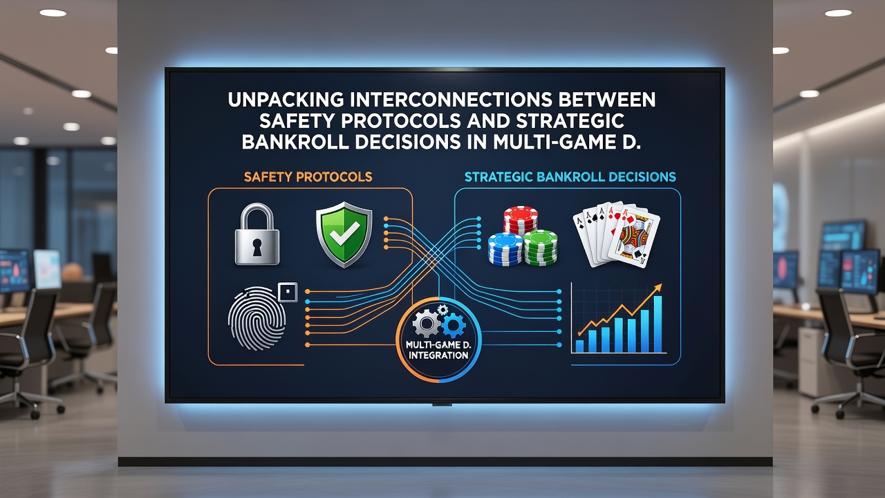 Darstellung von Bankroll-Strategien und Sicherheitsinteraktionen in Multi-Game-Sessions